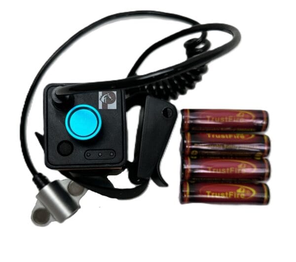 Powerlite 5 Equine head lamp with rechargeable batteries